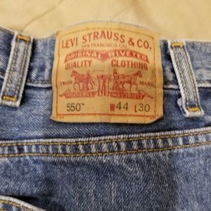 Levi's 550 Jean's